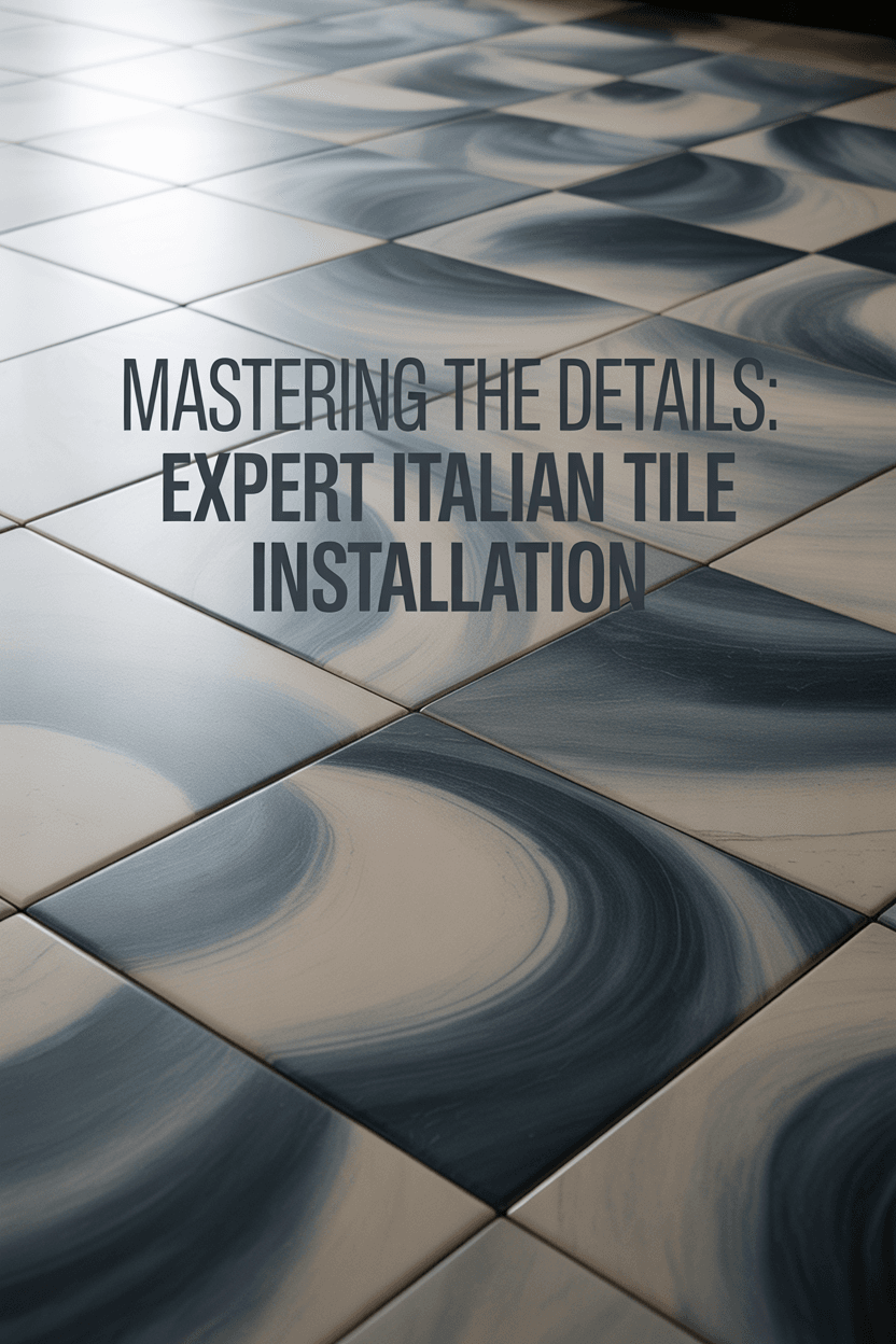 Installation Essentials for a Flawless Italian Tile Floor