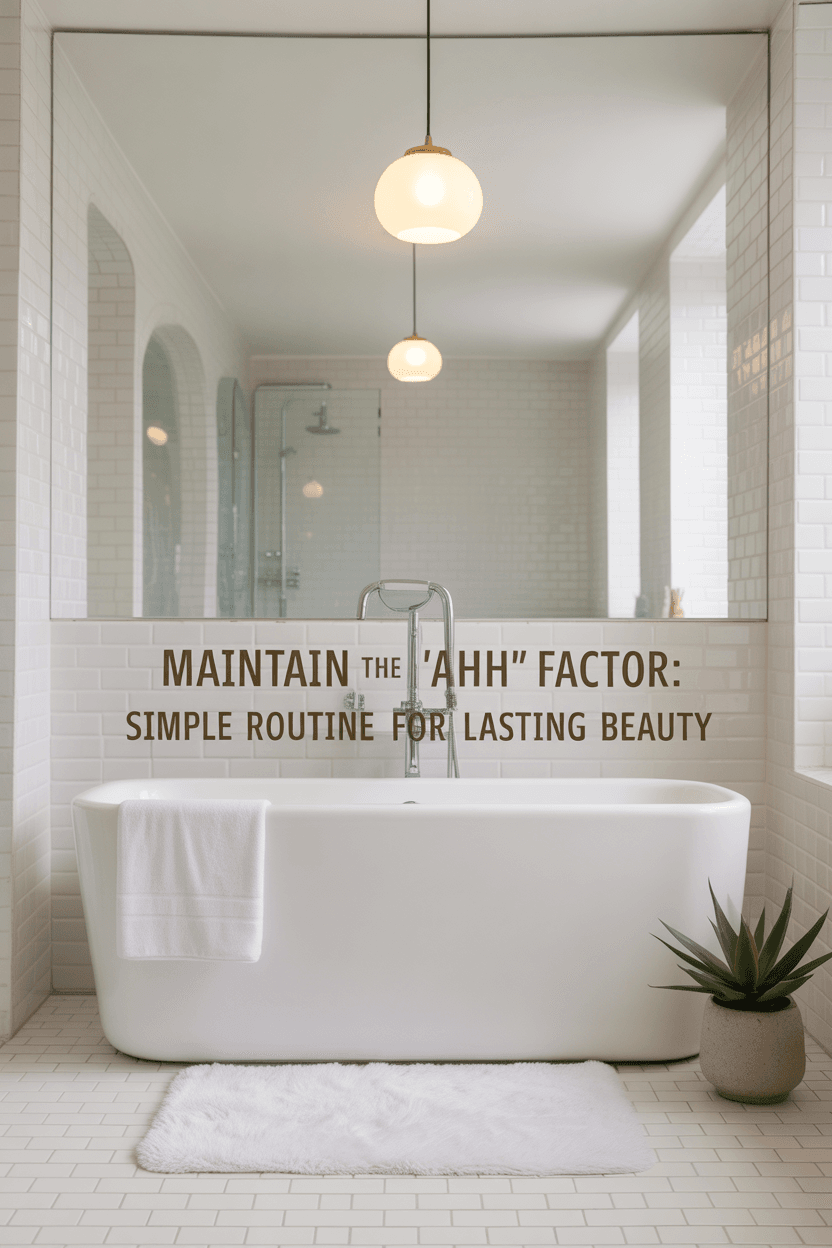 Maintain the 'Ahh' Factor: A Simple Routine for Lasting Beauty