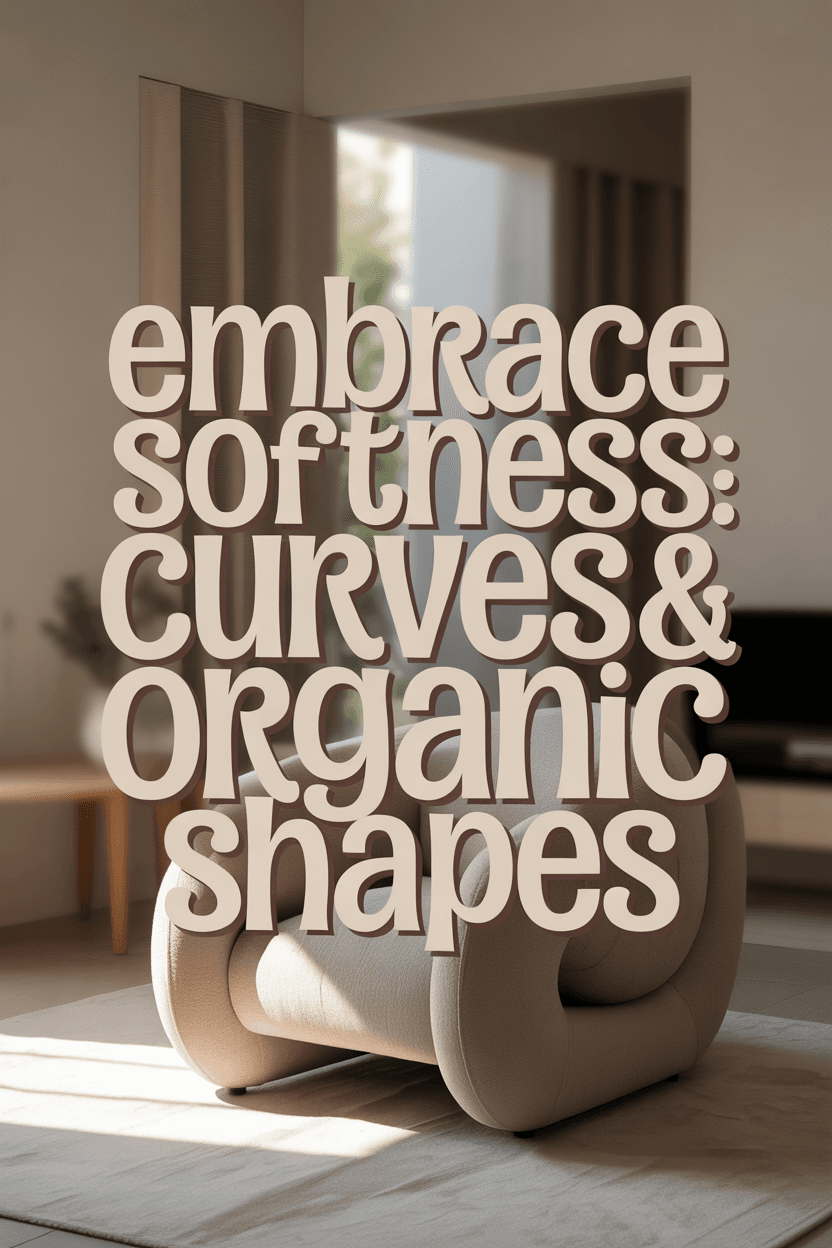 Soften Your Space with Curves and Organic Shapes