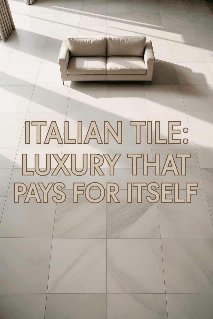 The Art of Stone-Look Porcelain: Marble & Beyond