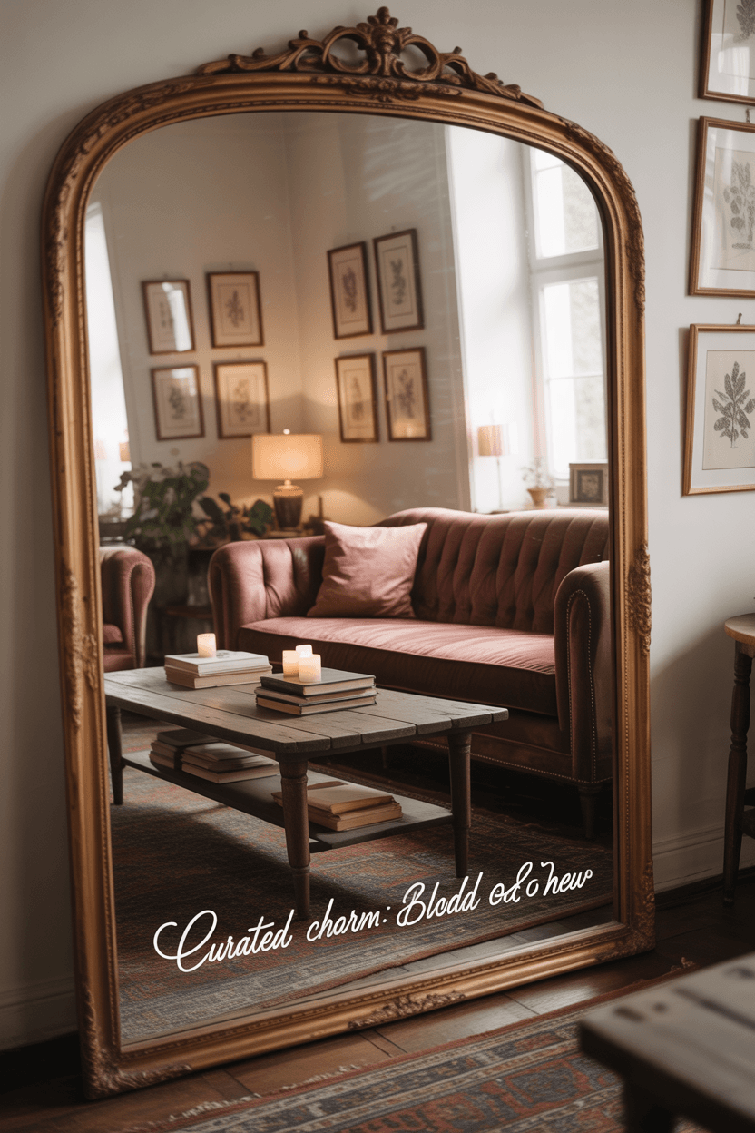 The Curated Interior: The Artful Mix of Old and New