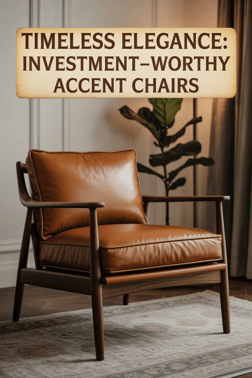 The Heirloom Piece: Investment-Worthy Chairs