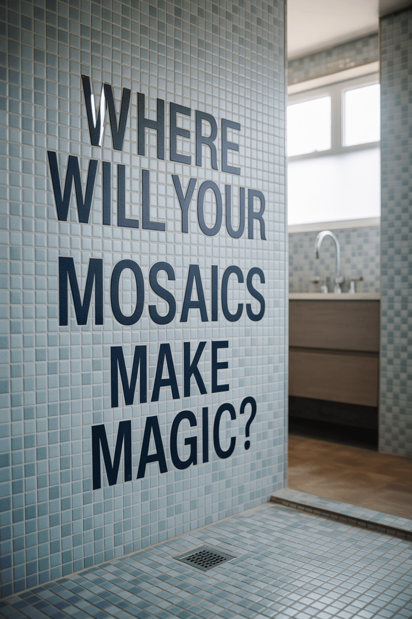 The Organic Luxury of Natural Stone and Marble Mosaics