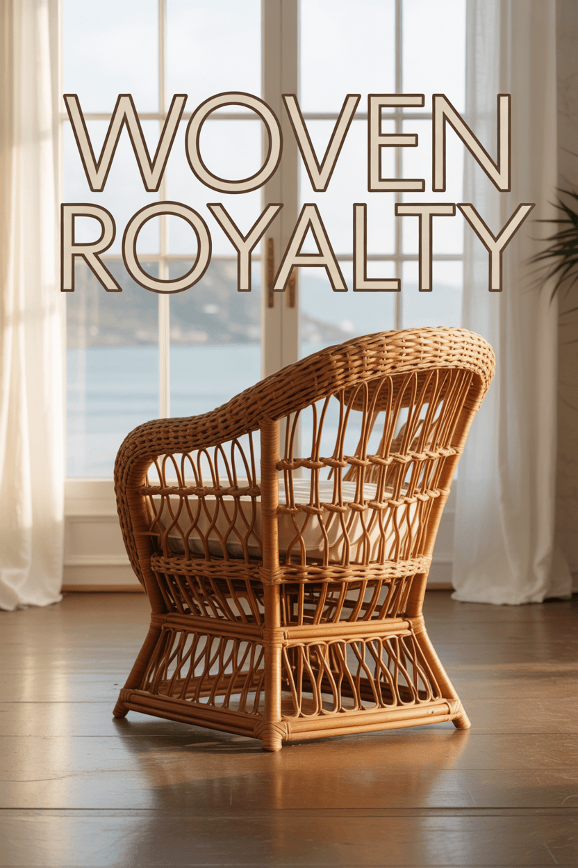 Woven Royalty: Serena & Lily and Anthropologie’s Rattan Designs