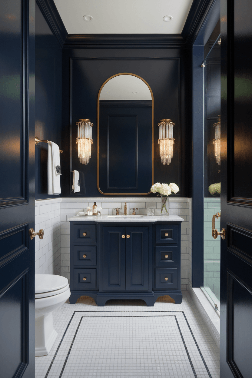 2 – Bold Neutrals Expand Tight Spaces