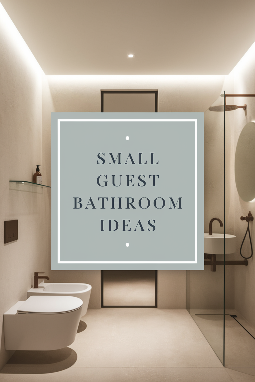 How to Maximize Your Small Guest Bathroom with Stylish Ideas