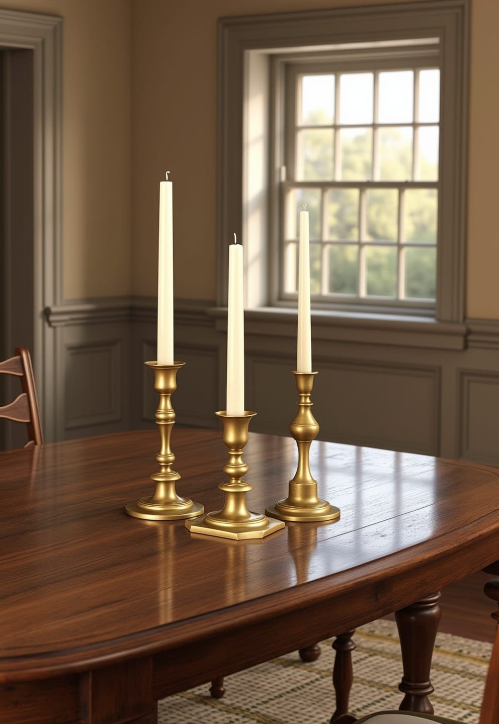 3) Farmhouse Reclaimed Wood Table