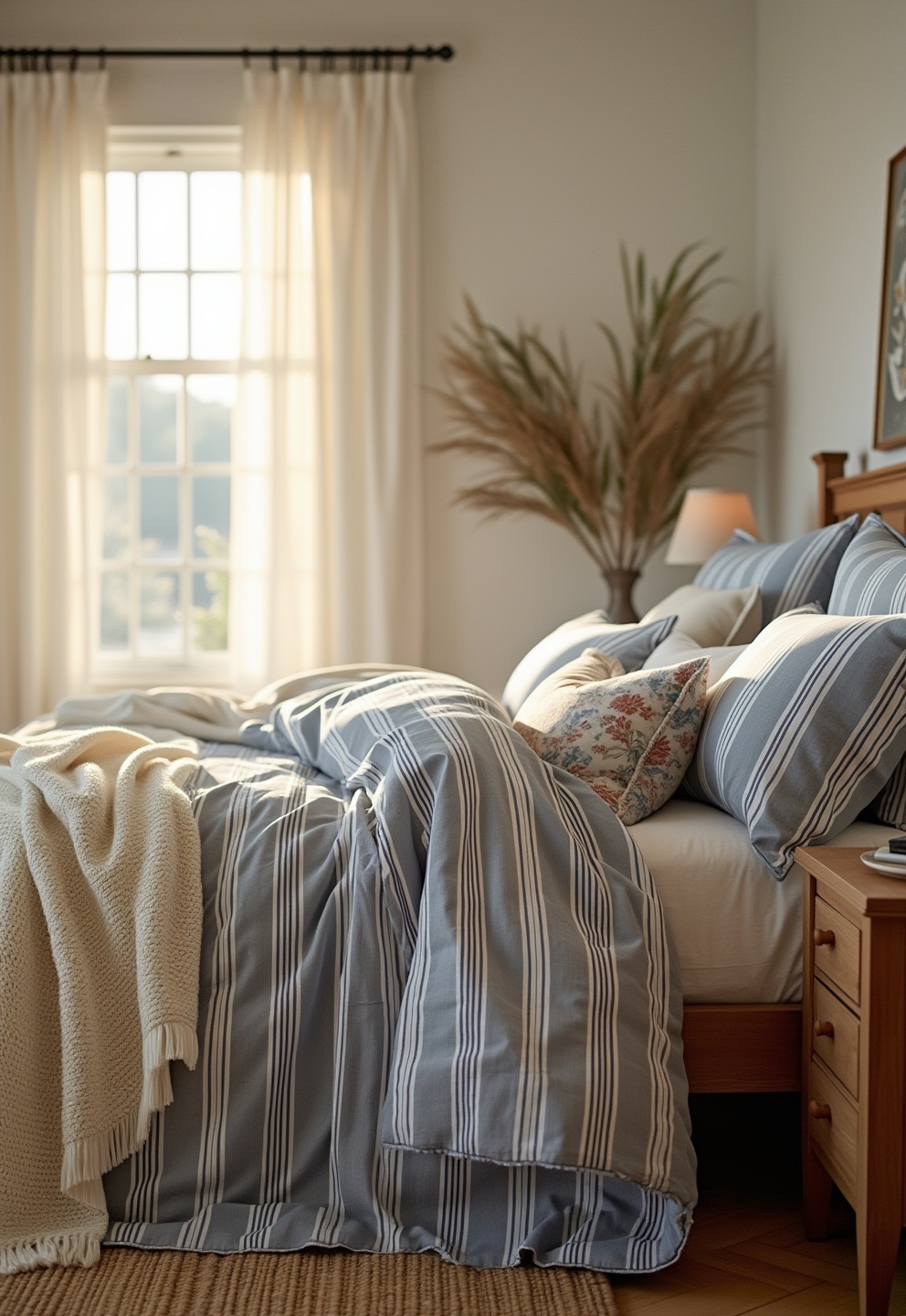 5) Oversized Textured Rug