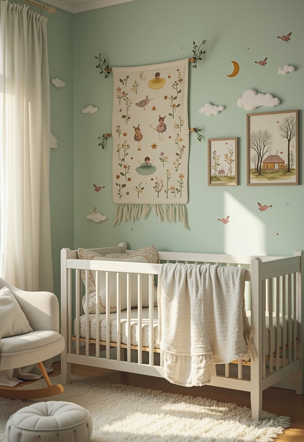 2) Nursery Rhyme Wall Art