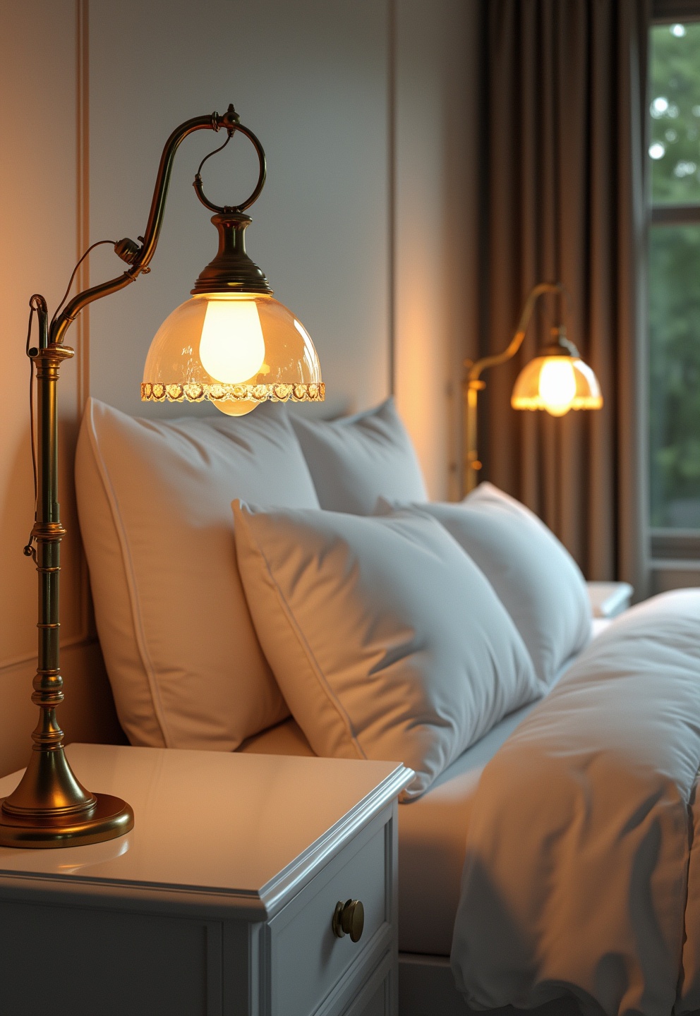 3) Vintage Linen Throw Blanket