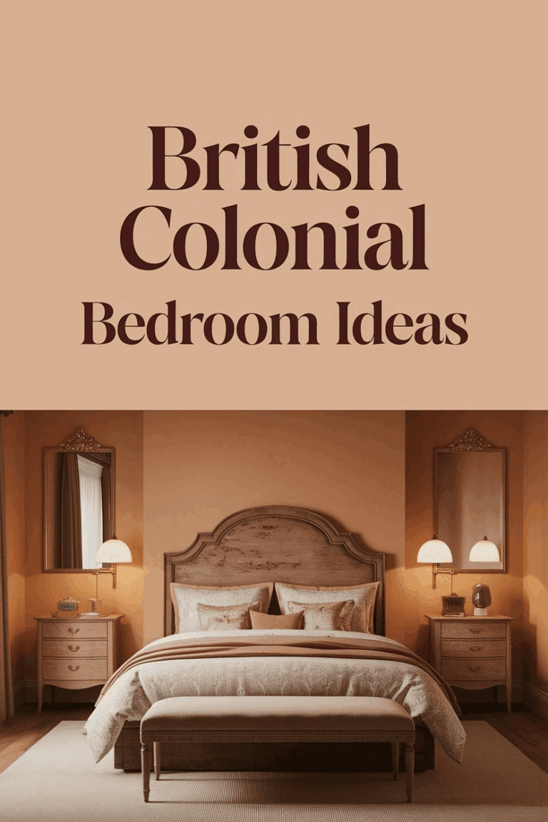15 British Colonial Style Bedroom Ideas (So Elegant!)