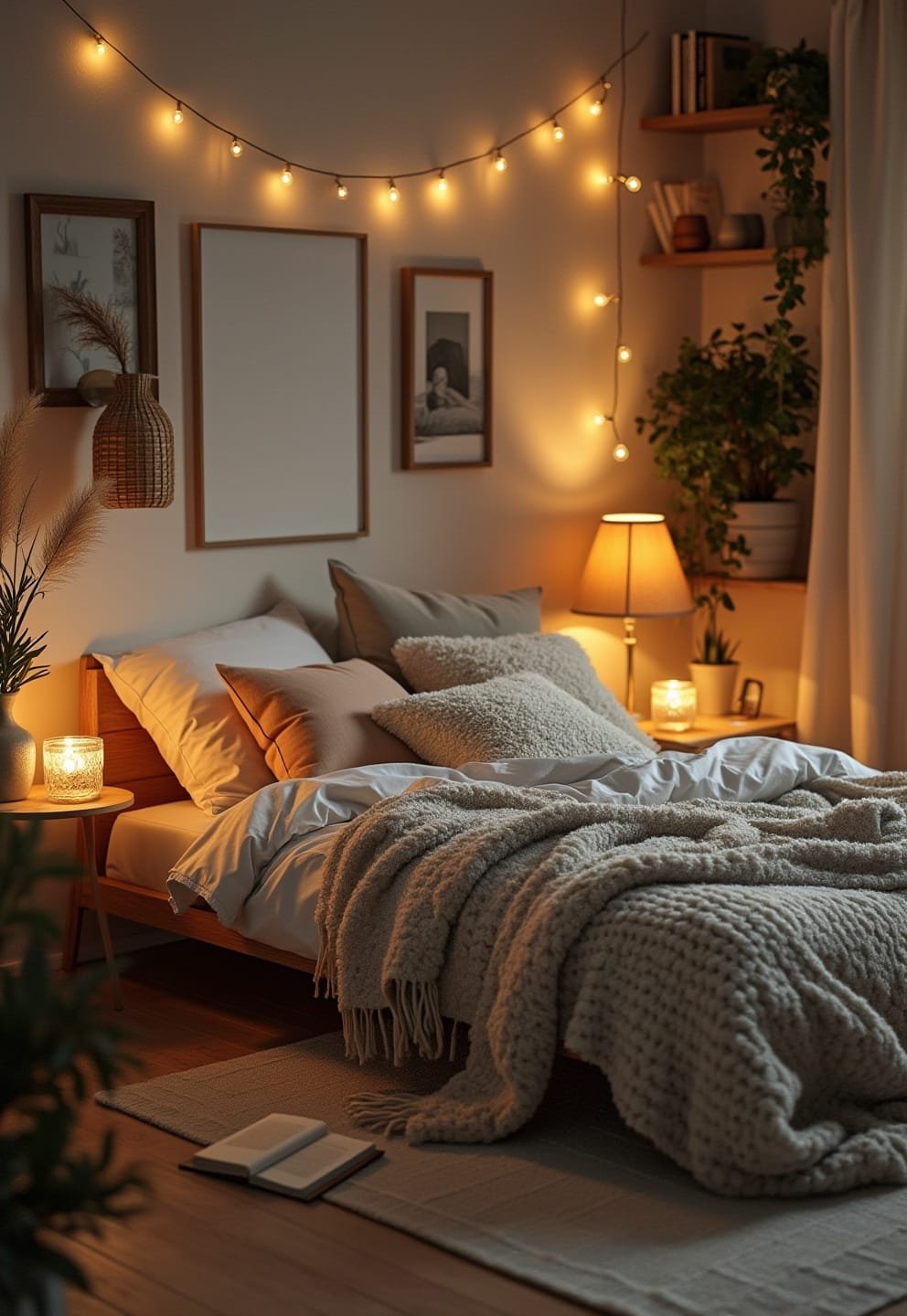 15 cozy bedroom aesthetic ideas (transform your space) 17 15) Mid-century Nightstand