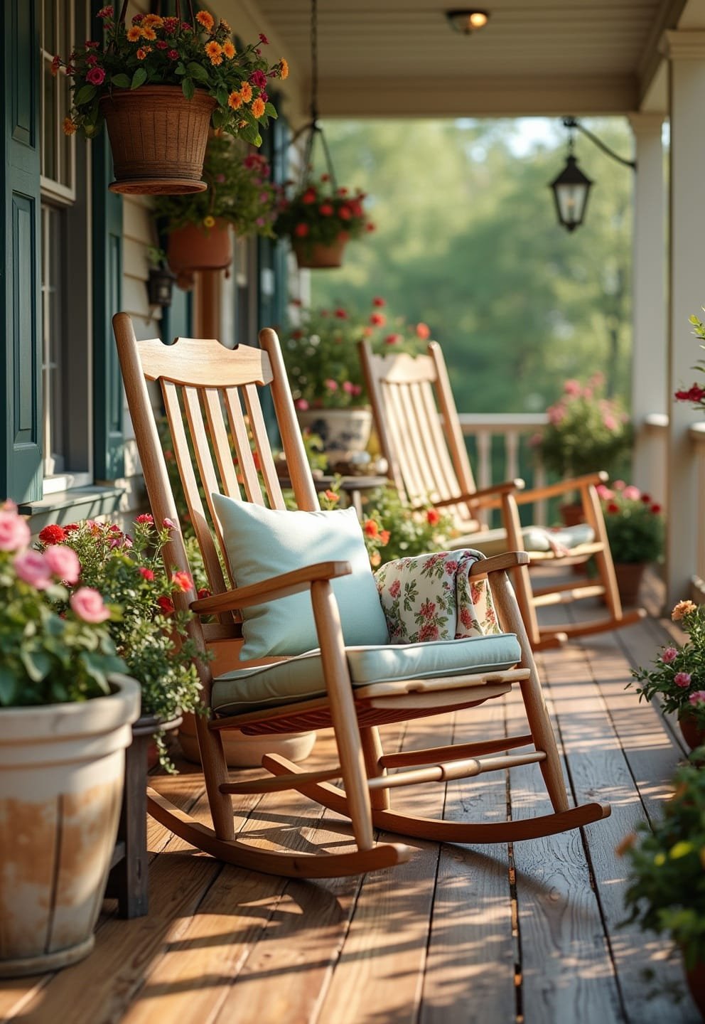 6) Hand-painted Terracotta Pots