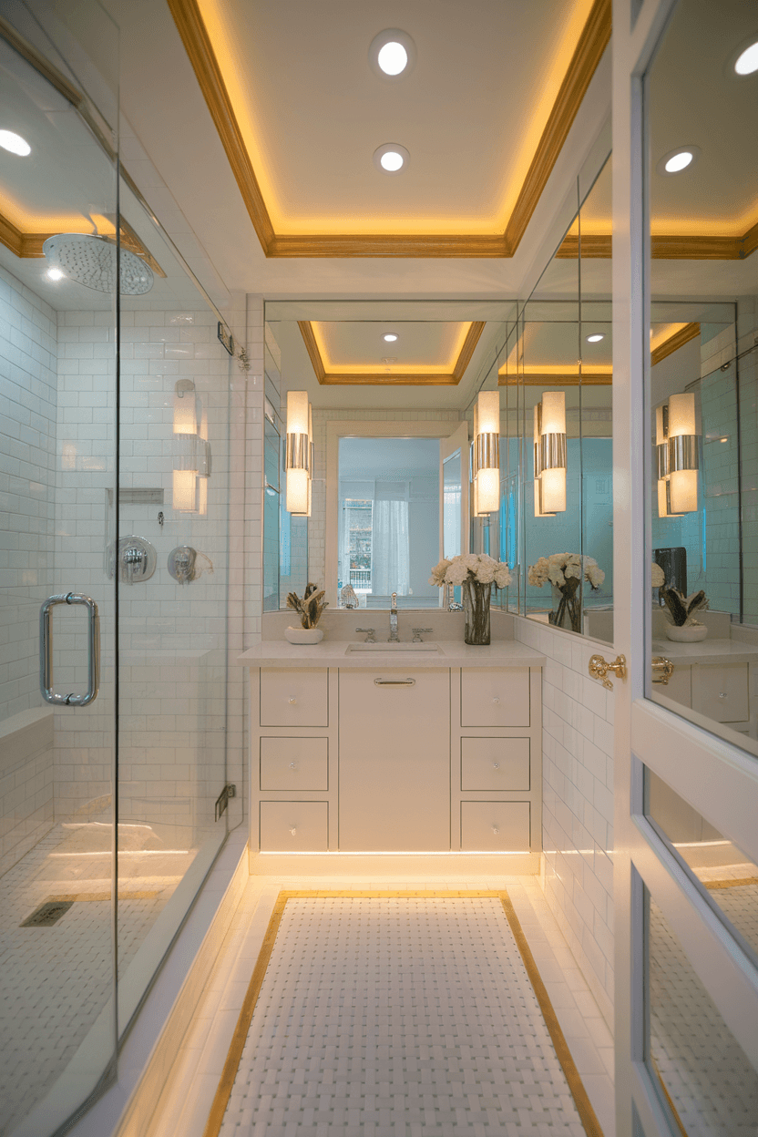 3 – Create Illusion with Strategic Mirrors