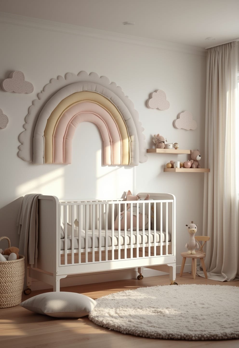 1) Rainbow Wall Decals