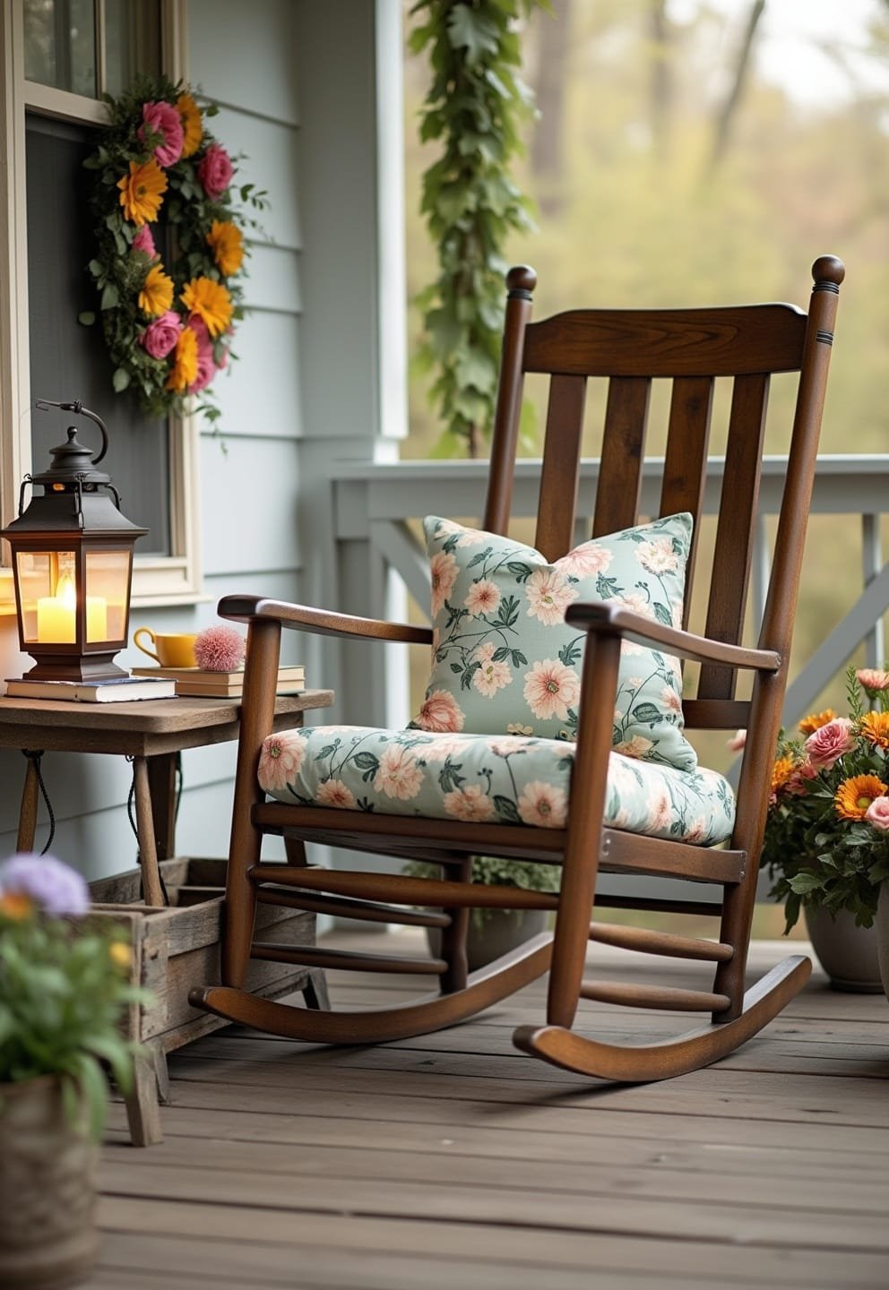 5) Hand-painted Flower Pots