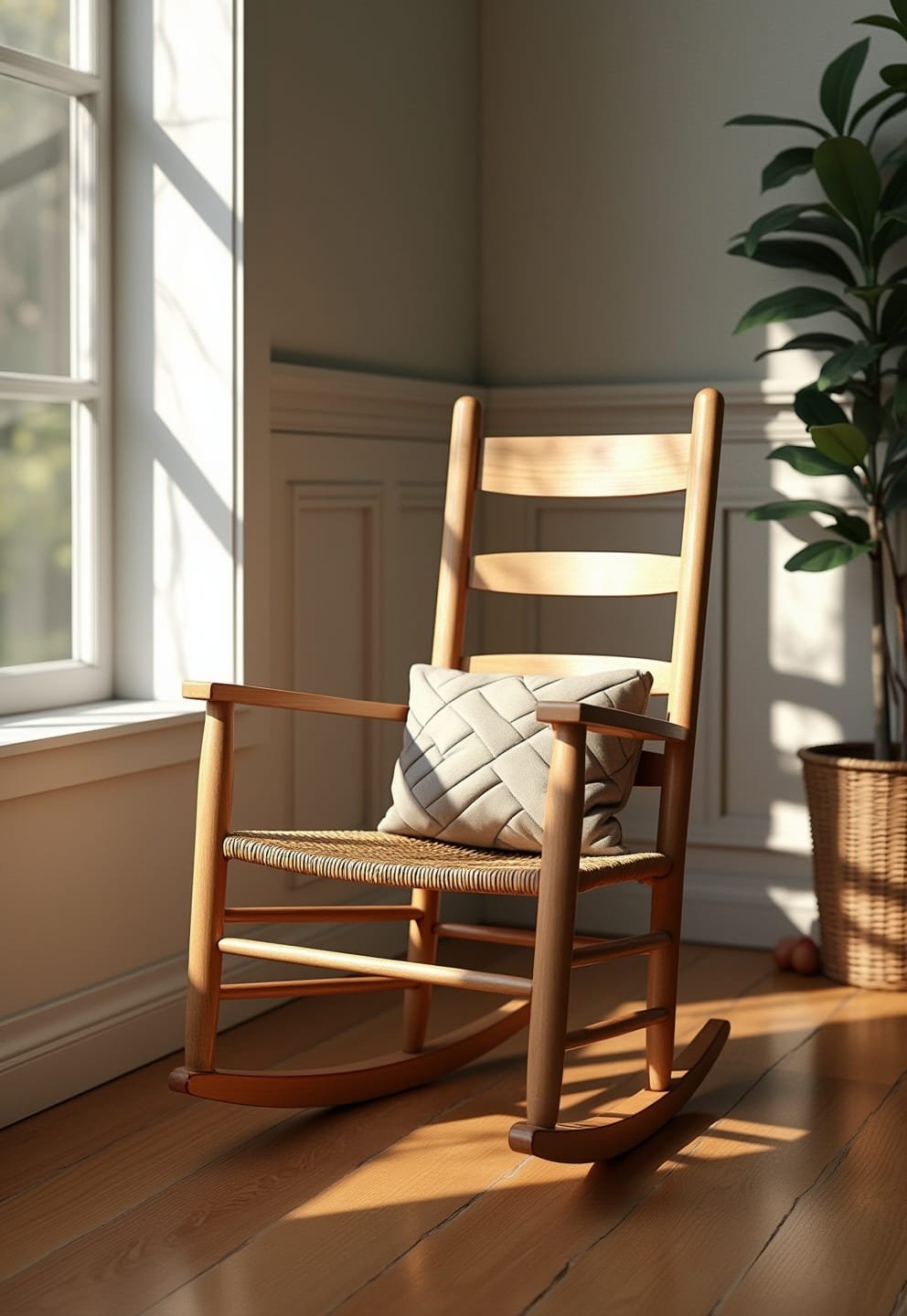 6) Federal-style Walnut Sideboard