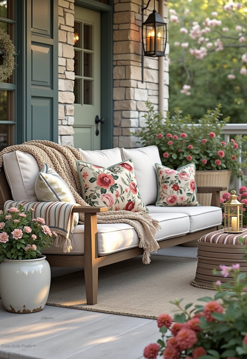 Design Principles For Rustic Spring Porch Decor