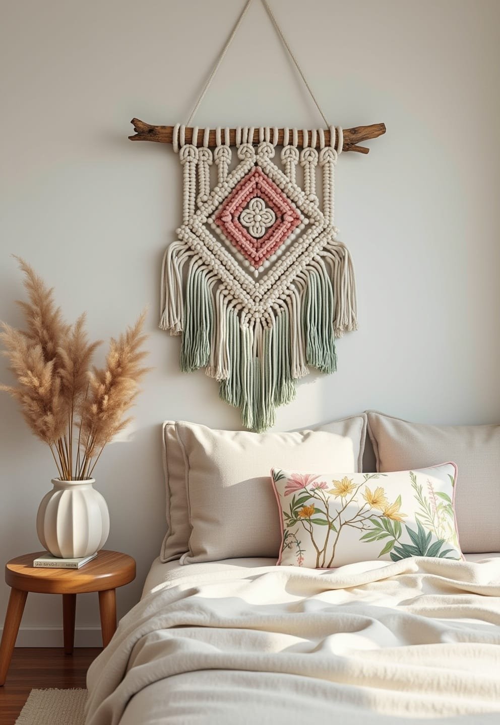 1) Floral Patterned Duvet Cover