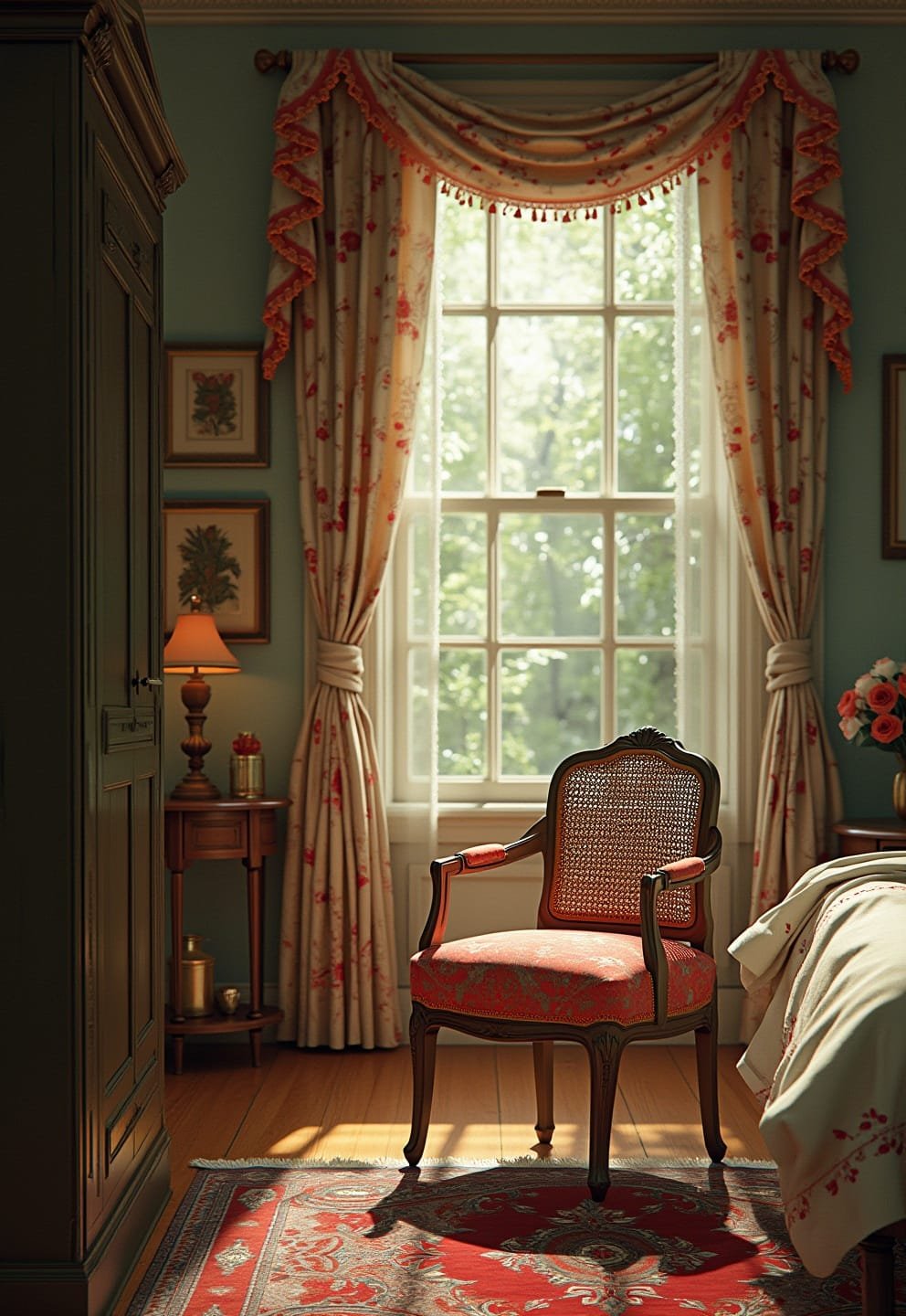 13) Place A Palm Leaf Ceiling Fan