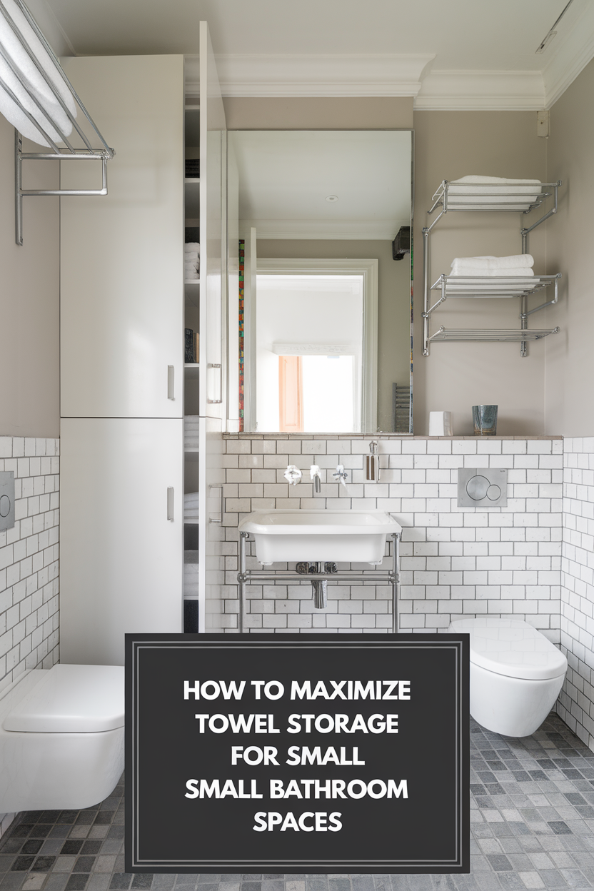 How to Maximize Towel Storage for Small Bathroom Spaces