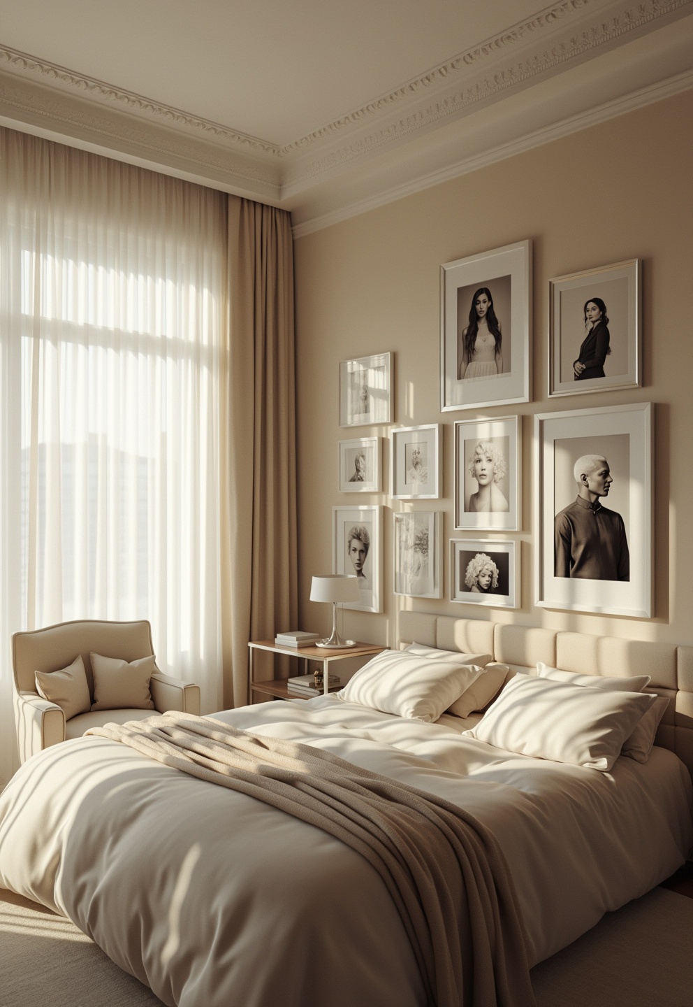 6) Classic Striped Bedding