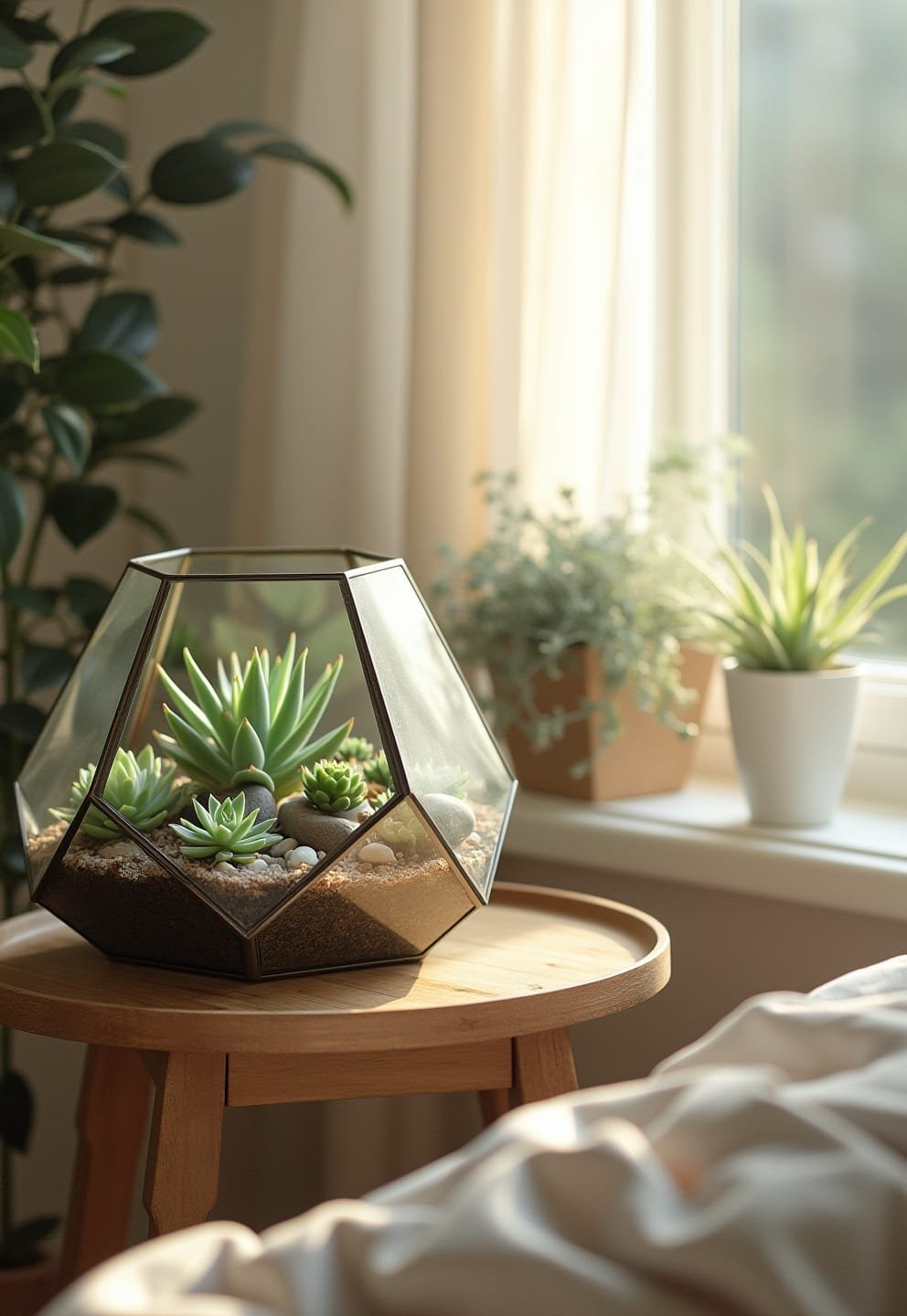 14) Rattan Headboard