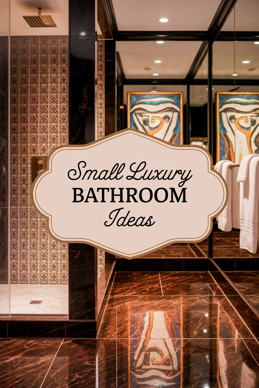 How to Design a Small Luxury Bathroom That Feels Expansive