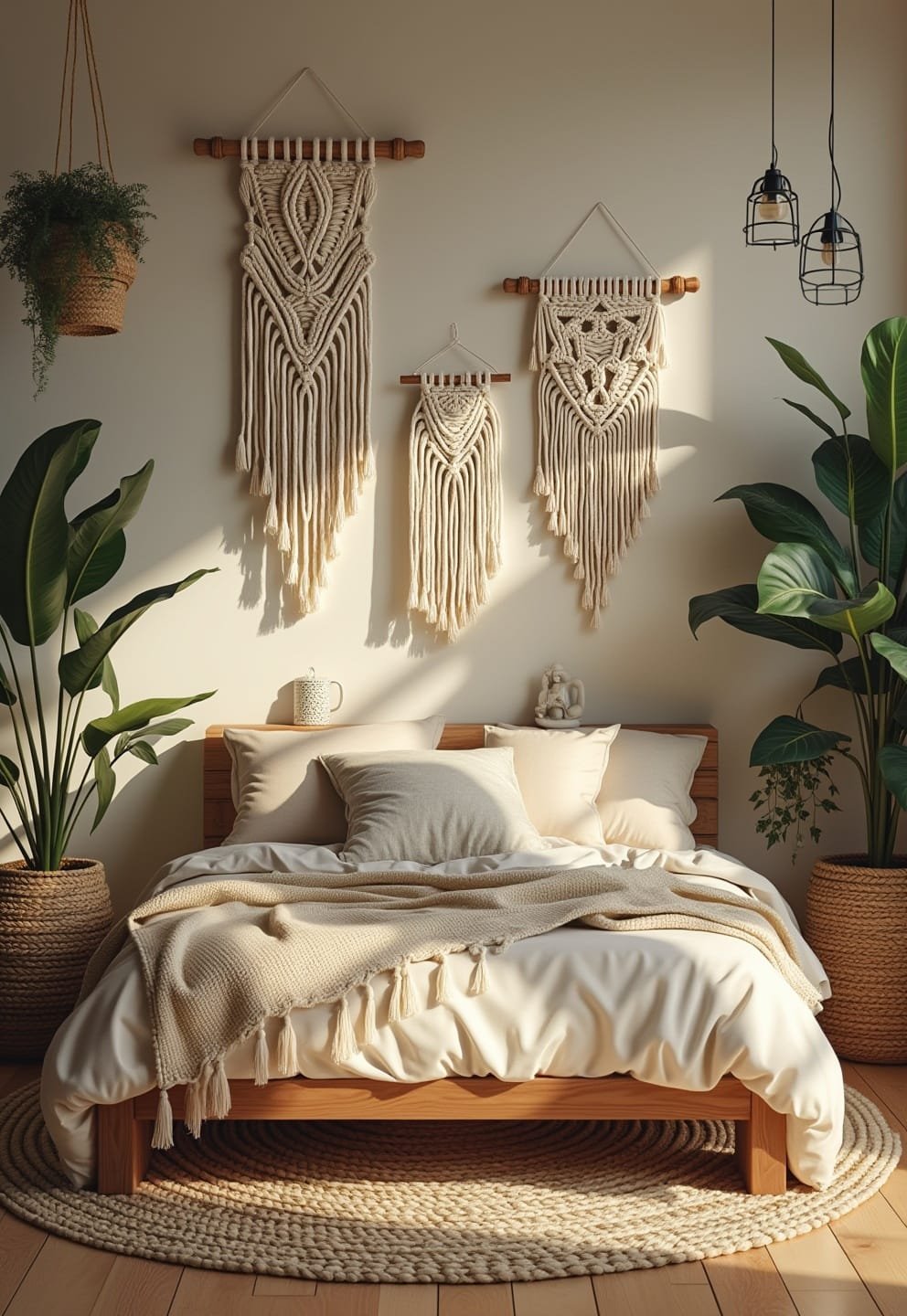 15 cozy bedroom aesthetic ideas (transform your space) 4 2) Chunky Knit Blanket