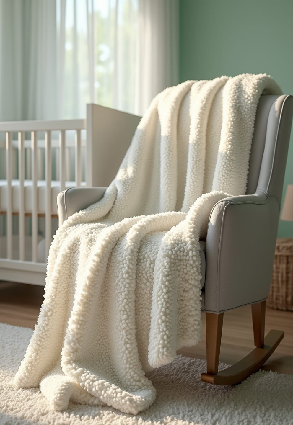 4) Soft Plush Throw Blanket