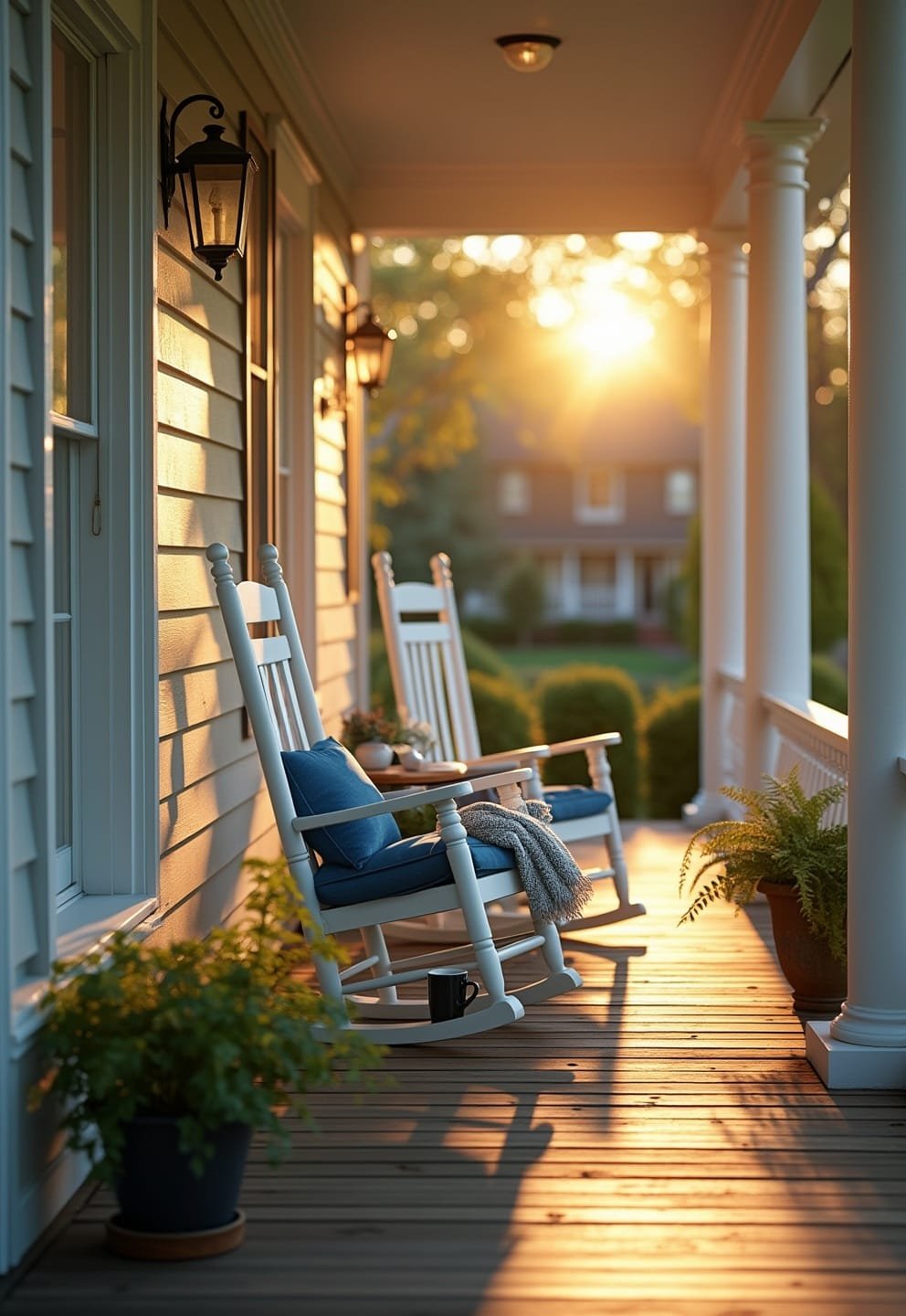 7 more front porch chairs for easy living (that last forever) 9 7) Tangkula 4pcs Wicker Patio Furniture Set