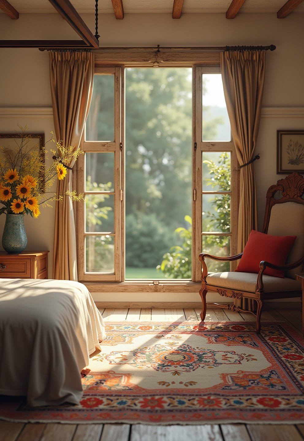 3) Incorporate A Four-poster Bed