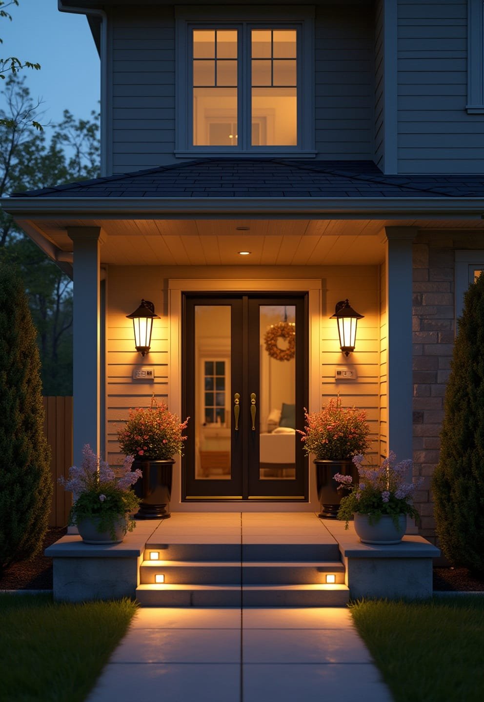 7 front porch lighting for spring (instant curb appeal) 5 3) Porch Wall Sconces